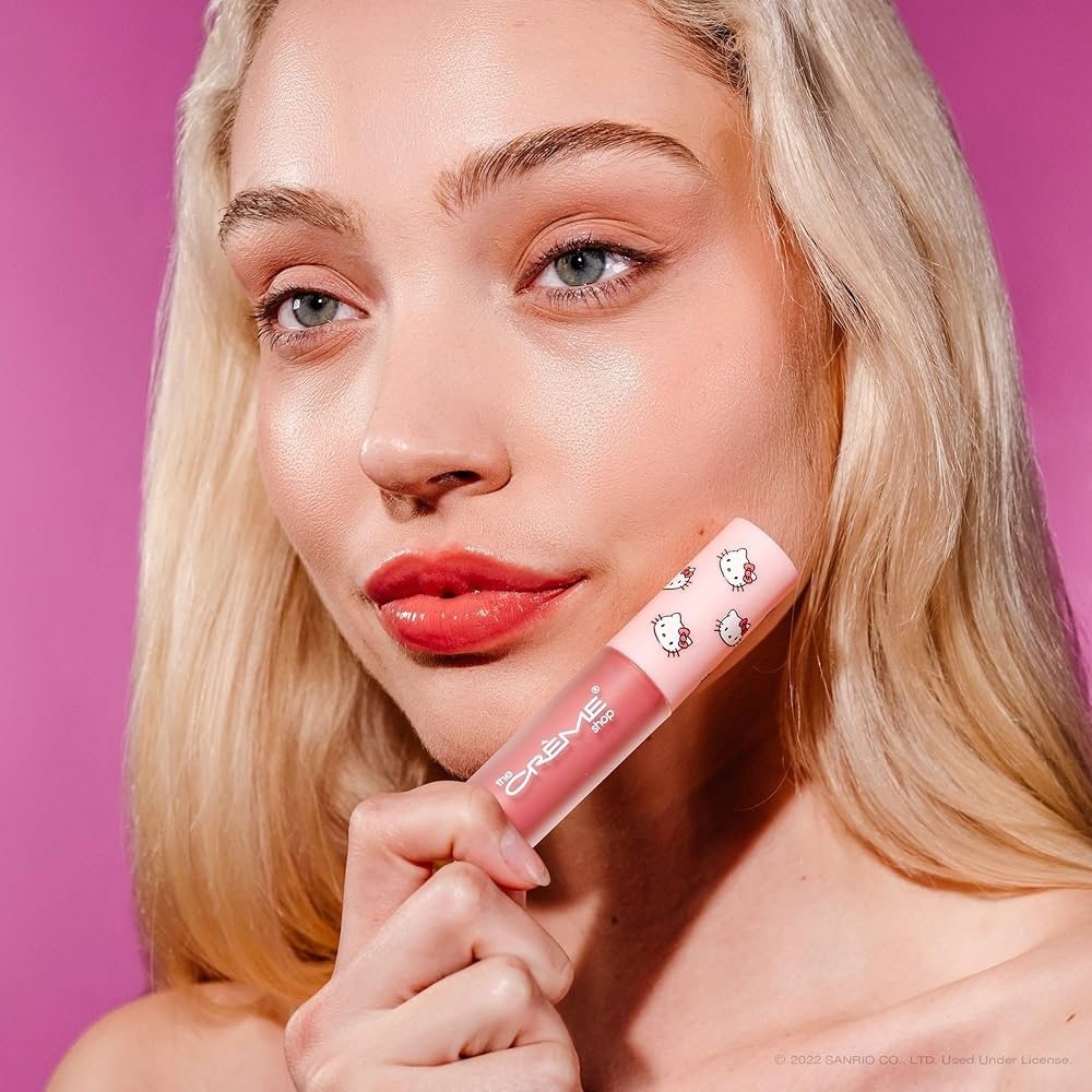 The Creme Shop x Hello Kitty Kiss Lip Oil Peach - Picture 6 of 6